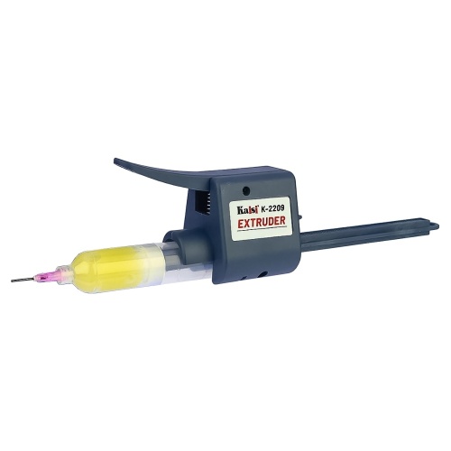 Екстрактор флюсу та OCA клею Kaisi K-2209 для шприців 30-60 мл (штовхач з важелем, 2 наконечники G14А) фото 3
