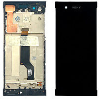 Дисплей Sony Xperia XA1 G3112 G3116 G3121 G3125 з тачскріном (чорний оригінал Китай із рамкою)