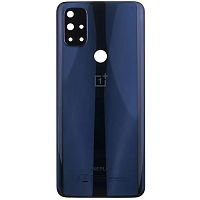 Задня кришка OnePlus Nord N10 5G (синя оригінал Китай зі склом камери)