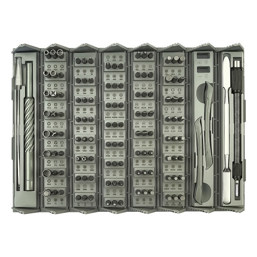 Набір інструментів Kaisi К-8128 (ручка, 120 біт, гнучкий подовжувач, пінцет, 3 лопатки, намагнічувач/ розмагнічувач) фото 3