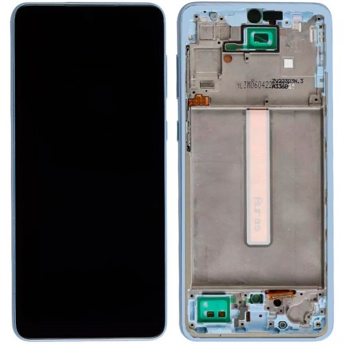 Дисплей Samsung Galaxy A33 5G A336B + тачскрин (OLED Small LCD с голубой рамкой) Дисплей Samsung Galaxy A33 5G A336B + тачскрин (OLED Small LCD с голубой рамкой)