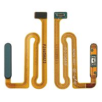 Шлейф Samsung Galaxy A04s A047F з кнопкою включення зі сканером відбитка пальця (зелений оригінал Китай)