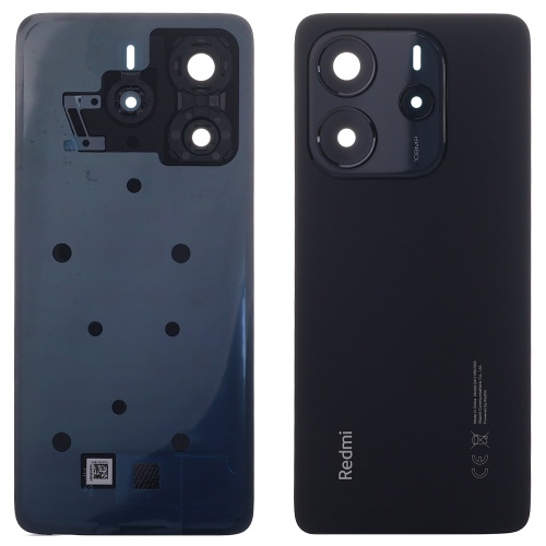 Задня кришка Xiaomi Redmi Note 14 4G (чорна Original New зі склом камери)