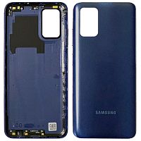 Задняя крышка Samsung Galaxy A03s A037F (синяя оригинал Китай)