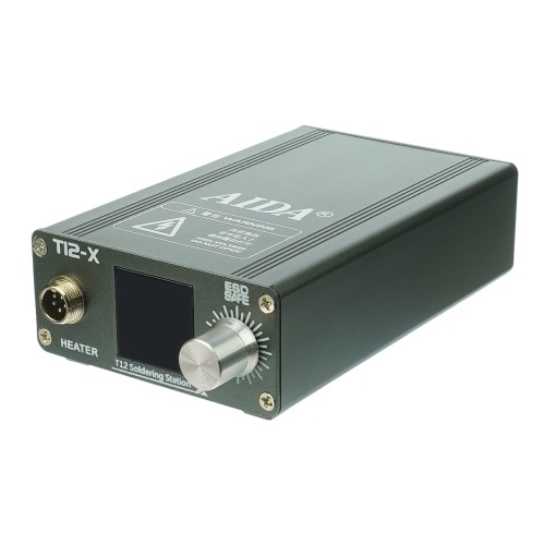 Паяльная станция прецизионная Aida T12-X (паяльник T12, 3 канала памяти, 75W, 120C - 480C) фото 4