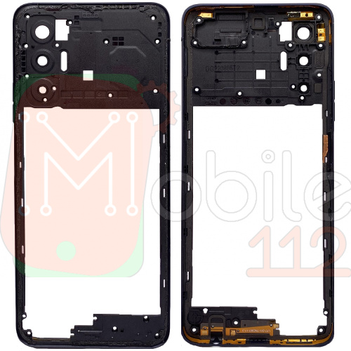 Рамка корпусу Tecno Pova 3 LF7n (чорна)