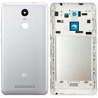 Задняя крышка Xiaomi Redmi Note 3 (серебристая оригинал Китай)