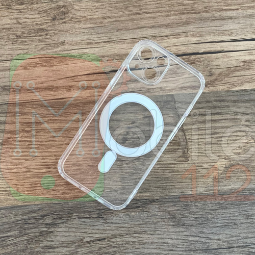 Чехол для Apple iPhone 14 Clear Case MagSafe (прозорий)