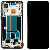 Дисплей OnePlus Nord 2 5G з тачскріном та рамкою (зелений, оригінал Китай)