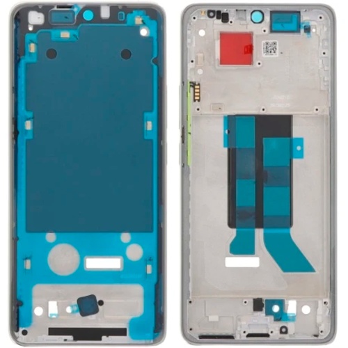 Рамка дисплея Xiaomi Redmi Note 14 Pro 5G, Poco X7 (срібляста) Рамка дисплея Xiaomi Redmi Note 14 Pro 5G, Poco X7 (срібляста)