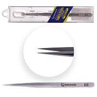 Пінцет Mechanic X-11 прямий гострий, антистатичний, 140 мм