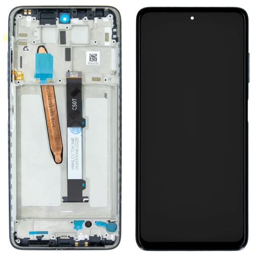 Дисплей Xiaomi Poco X3 X3 Pro X3 NFC з тачскріном і рамкою (синій оригінал Китай)