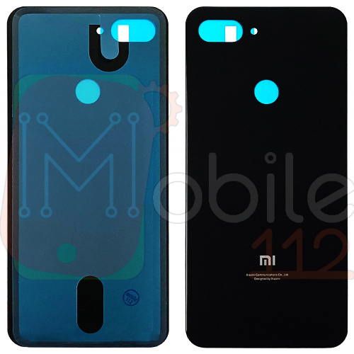 Задняя крышка Xiaomi Mi 8 Lite, Mi8 Lite, Mi 8X, M1808D2TG (черная)