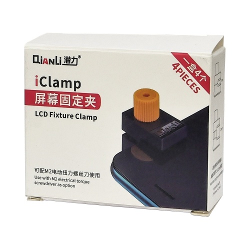 Затискач-струбцини (4шт) QianLi iClamp 2.0, пластикові, робочий хід 5-12мм фото 4