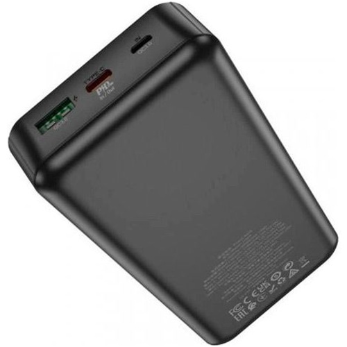 Power Bank Павербанк Hoco J102А PD20W+QC3.0 20000 mAh чорний фото 2