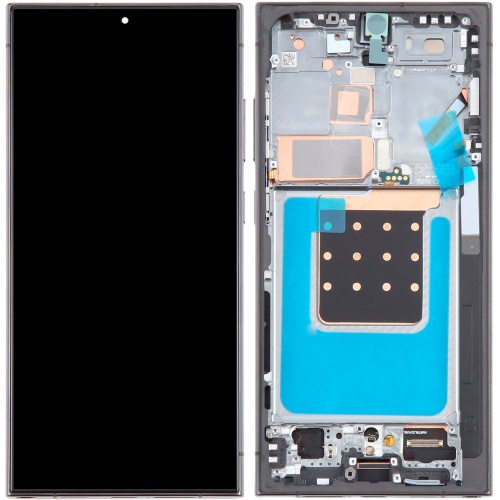 Дисплей Samsung Galaxy S24 Ultra S928 з тачскріном (OLED з рамкою Titanium Black Green Blue)