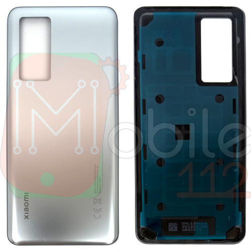 Задня кришка Xiaomi 12T 12T Pro (срібляста Original New)