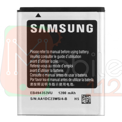 Аккумулятор Samsung EB494353VU кач. AAA S5250 S5312 S5310 S5280 S5282 S5570 I5510 S5250 S5253 S7230