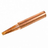 Жало паяльника мідне 900M-T-2.4D конус з двостороннім зрізом, 2.4 мм