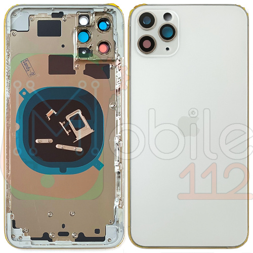 Корпус Apple iPhone 11 Pro Max (сріблястий AAAA)