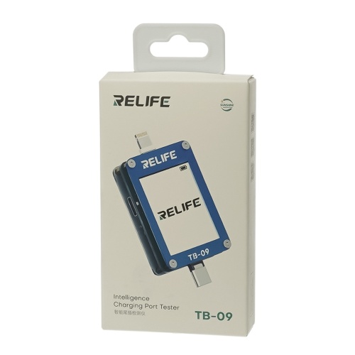 Тестер разъёмов питания Relife TB-09, Type C/ Lightning с ЖК дисплеем и встроенной АКБ фото 6 Тестер разъёмов питания Relife TB-09, Type C/ Lightning с ЖК дисплеем и встроенной АКБ фото 6