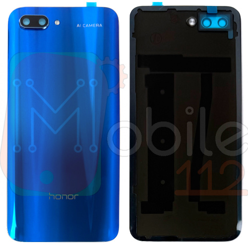 Задня кришка Huawei Honor 10 COL-L29 (синя Original New зі склом камери)