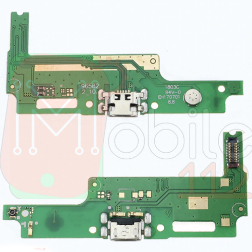 Шлейф Huawei Y3 II 3G LUA-U03 U22 U23 L03 L13 L23 разъемом зарядки - нижняя плата