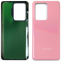 Задня кришка Samsung Galaxy S20 Ultra G988F (рожева оригінал Китай)