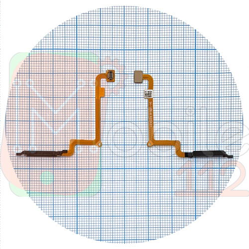 Шлейф Xiaomi Redmi 13C зі сканером відбитка (чорний)