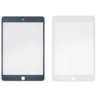 Стекло дисплея Apple iPad Mini 5 (белое OCA Pro с пленкой)