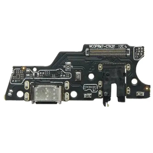 Шлейф Realme Narzo 30 RMX2156 Narzo 20 Pro RMX2161 з роз'ємами зарядки, навушників та мікрофоном - нижня плата (AAA)
