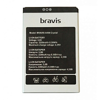 Акумулятор Bravis A506 Crysltal, Umi London, Pixus Jet, Kiano Elegance 5.1 оригінал Китай 2050 mAh