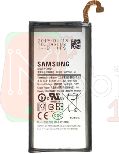 Аккумулятор Samsung EB-BA530ABE оригинал Китай Galaxy A8 2018 A530F 3000 mAh