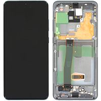 Дисплей Samsung Galaxy S20 Ultra G988B + тачскрин (OLED с серой рамкой)