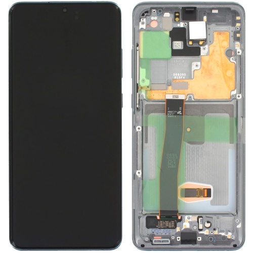 Дисплей Samsung Galaxy S20 Ultra G988B + тачскрин (OLED с серой рамкой)