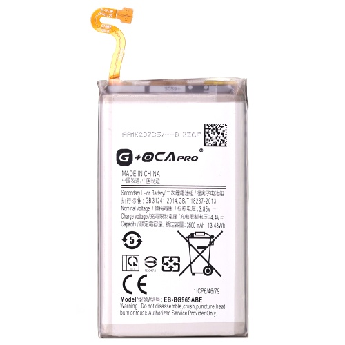 Акумулятор Samsung EB-BG965ABE оригінал G+OCA Pro Galaxy S9 Plus G965F 3500 mAh
