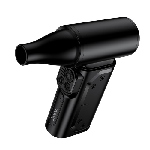 Аккумуляторная воздуходувка Hoco HX68 для продувки и удаления пыли с дисплеем, 6 режимов, max 186W, max 130000 об/мин, 8000mAh фото 3