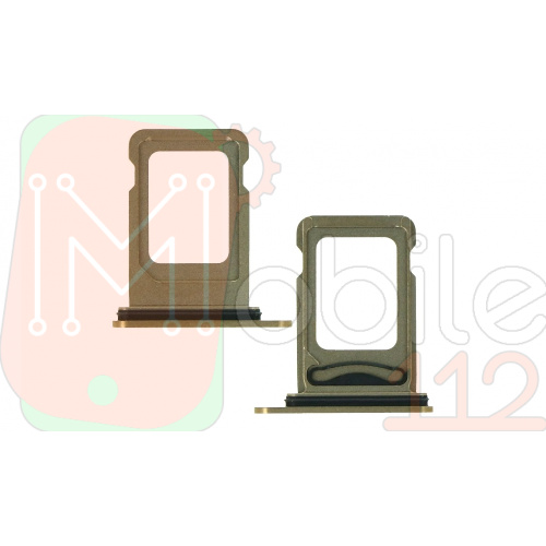 Тримач SIM карти Apple iPhone 12 Pro, 12 Pro Max (золотистий на 2 SIM)