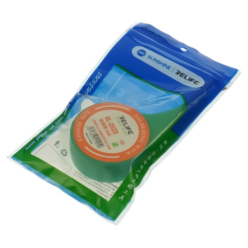 Очиститель припоя Relife RL-2520 (2.5mm x 2m) фото 2 Очиститель припоя Relife RL-2520 (2.5mm x 2m) фото 2