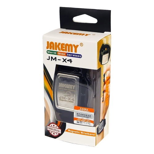Магнітний браслет Jakemy JM-X4 для збирання гвинтів при розбиранні техніки фото 4