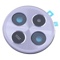 Скло камери Xiaomi Redmi 14C, Poco C75 (з фіолетовою рамкою)