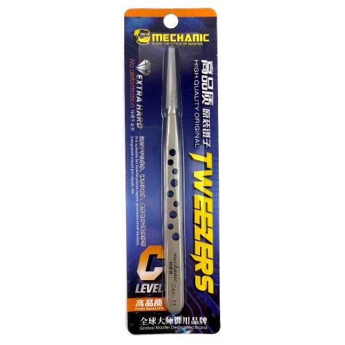 Пінцет Mechanic SAK-11 прямий гострий, 140 мм фото 2