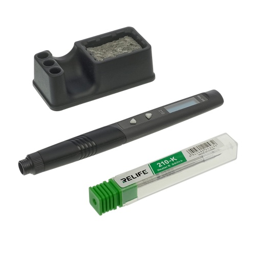 Паяльник прецизионный Relife 210, портативный с жалом стандарта JBC 210 (питание от Type-C 9-12V, 60W, регулировка t 80-420 гр С) фото 4 Паяльник прецизионный Relife 210, портативный с жалом стандарта JBC 210 (питание от Type-C 9-12V, 60W, регулировка t 80-420 гр С) фото 4