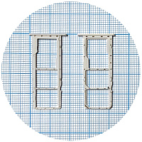 Тримач SIM карти Samsung Galaxy A11 A115F, M11 M115F (білий на 2 SIM + MicroSD)