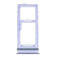Держатель Sim карты Samsung Galaxy A52 A525F, A526B, A528B, A725F, A726B (фиолетовый 2 SIM (1 SIM + Micro SD))