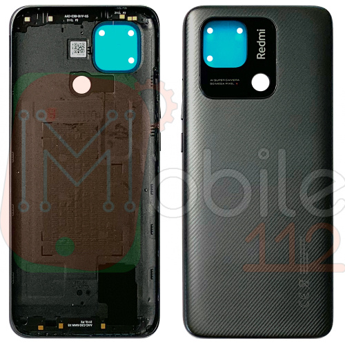 Задня кришка Xiaomi Redmi 10C 220333QAG (сіра оригінал Китай)