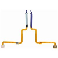 Шлейф Xiaomi Redmi 15C 4G з кнопкою включення та сканером відбитка пальця (зелений оригінал Китай)