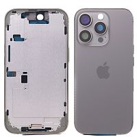 Корпус Apple iPhone 16 Pro (серый, Natural Titanium EU)