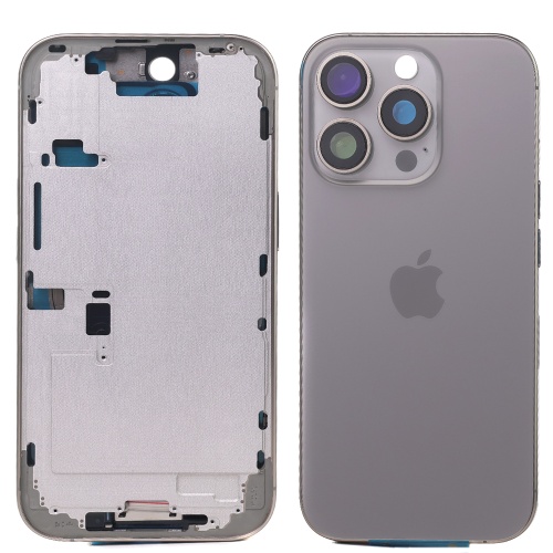 Корпус Apple iPhone 16 Pro (серый, Natural Titanium EU)