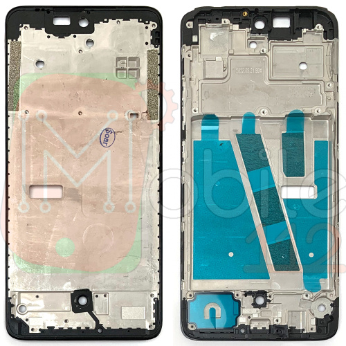 Рамка дисплея Motorola Moto G72 (черная)
